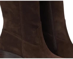 Sangeti Stacked Heel Knee High Boot