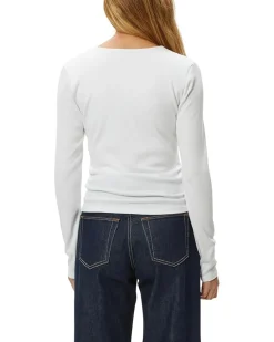 Sarah Square Neck Long Sleeve