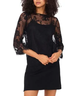 Scalloped Hem Round Neck Long