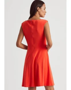 Scoop Neck Jersey Dress