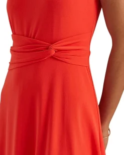 Scoop Neck Jersey Dress