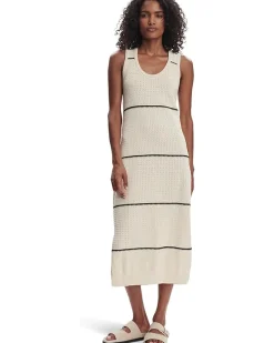 Scott Scoop Neck Midi Dress