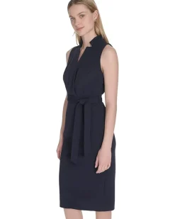 Scuba Crepe Collar Self Tie