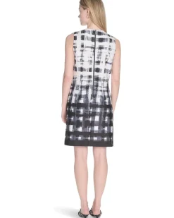 Scuba Sleeveless Printed Sheath