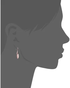 Sculptural Petal Drop Earrings