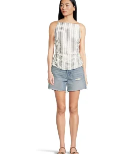 Sharona Top In Linen Cotton