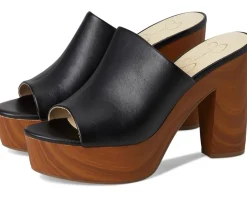 Shelbie Block Heel Platform Mule