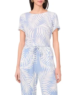 Short Sleeve Tee With Rolled Cuff