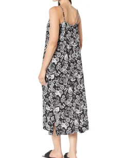 Side Slit Midi Dress