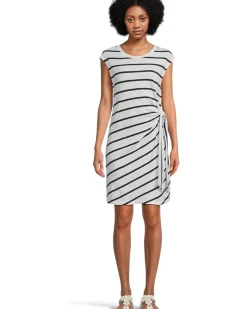 Side Tie T-shirt Dress