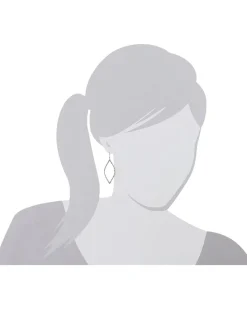 Silver Pave Moroccan Oblong