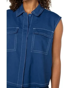 Sleeveless Cargo Shirt