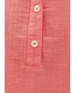 Sleeveless Henley Shirt