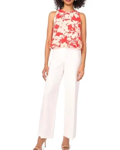 Sleeveless Tank with Ballon Hem