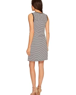 Sleeveless Tie Front Dress