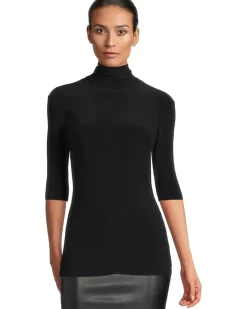 Slim Fit Short Sleeve Turtle Top