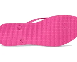 Slim Square Logo Pop Up Sandals