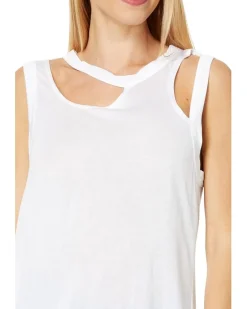 Slinky Cut Away Sleeveless Tee