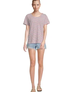 Slub Jersey Relaxed Tee