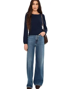 Smocked Boatneck Top