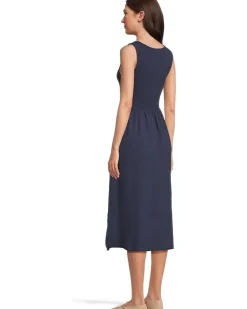 Smocked Tank Midi Dress