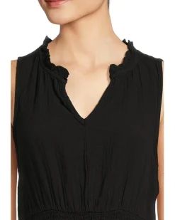 Smocked Waist Midi Tank Dress