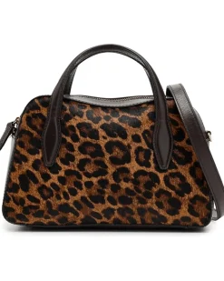 Soft Grain Sm Satchel: Haircalf