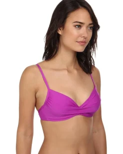 Solid Underwire Bra Top