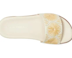 Somerset Slide - Nappa/Raffia