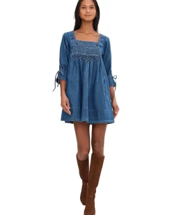 Sonora Denim Mini Dress