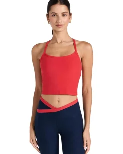 Spacedye Slim Racerback Cropped Tank