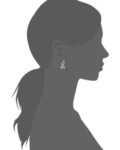 Sparkling Dance Rainbow Pierced Earrings