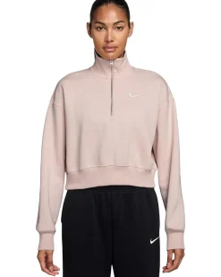 Sportswear Phoenix Fleece 1/4-Zip Cropped Sweatshirt