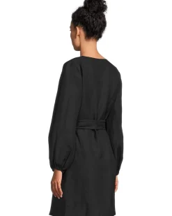 Stamped Lucia Wrap Dress