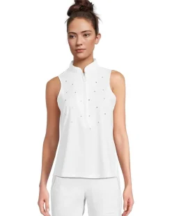 Star Embellished Sleeveless Top