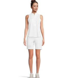 Star Embellished Sleeveless Top