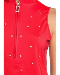 Star Embellished Sleeveless Top
