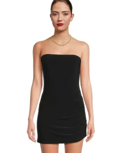 Strapless Side Drape Pickleball Dress