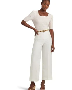 Striped Cotton Jersey Puff-Sleeve Tee