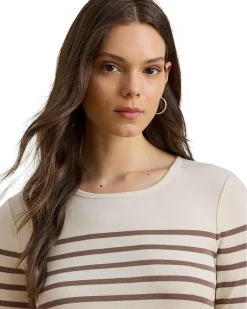 Striped Cotton Long-Sleeve Tee