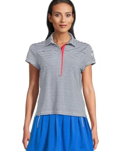 Striped Short Sleeve Top