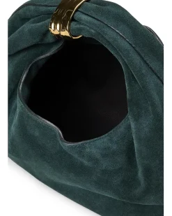 Suede Hand Held Ring Pouch