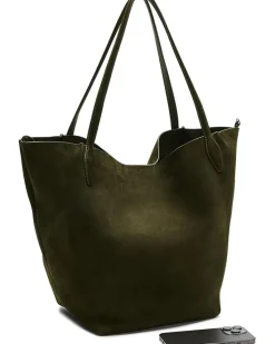 Suede Soft Grain Shopper