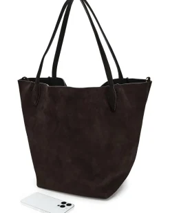 Suede Soft Grain Shopper