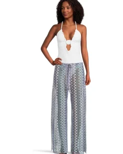 Sundown Crochet Split Leg Pants