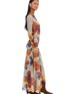 Sunnei Mesh Maxi Dress