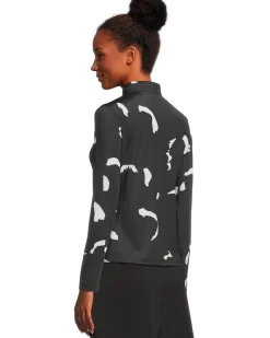 Sunsense Andalouse Print Long Sleeve 1/4 Zip Sun Protection Top