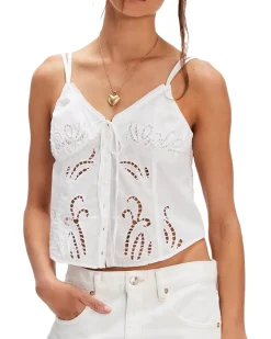 Sweet Sammi Eyelet Top