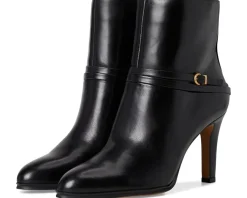 Sybilla Double Strap High Heel Bootsie
