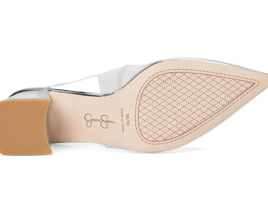 Syrina Lucite Slingback Pumps